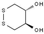 (4S,5S)-dithiane-4,5-diol Struktur