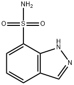 1H-Indazole-7-sulfonamide(9CI) Struktur