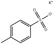 potassium toluene-4-sulphonate Struktur