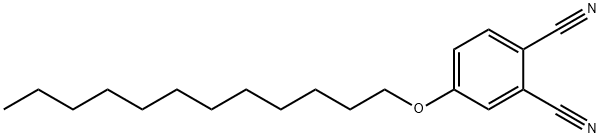 4-N-DODECYLOXYPHTHALONITRILE Struktur