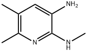 2,3-Pyridinediamine,N2,5,6-trimethyl- Struktur