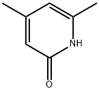 4,6-Dimethyl-2-hydroxypyridine Struktur