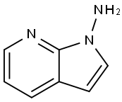 1H-Pyrrolo[2,3-b]pyridin-1-amine(9CI) Struktur