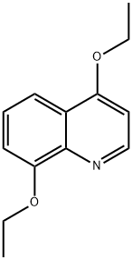 Quinoline, 4,8-diethoxy- (9CI) Struktur