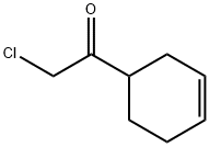 Ethanone, 2-chloro-1-(3-cyclohexen-1-yl)- (9CI) Struktur