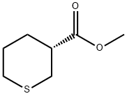 2H-Thiopyran-3-carboxylicacid,tetrahydro-,methylester,(R)-(9CI) Struktur