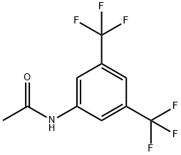 3,5-BIS(TRIFLUOROMETHYL)ACETANILIDE Struktur