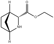 2-Azabicyclo[2.2.1]heptane-3-carboxylicacid,ethylester,(1R,3R,4S)-(9CI) Struktur