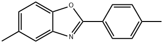 5-methyl-2-(p-tolyl)benzoxazole   Struktur