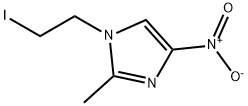 1-(2-Iodoethyl)-2-methyl-4-nitro-1H-imidazole Struktur