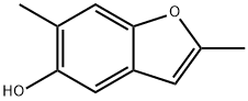 5-Benzofuranol,  2,6-dimethyl- Struktur