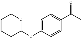 1-[4-(Tetrahydro-pyran-2-yloxy)-phenyl]-ethanone Struktur