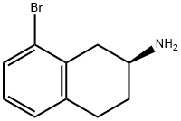 (S)-8-BROMO-2-AMINOTETRALIN Struktur