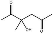 2,5-Hexanedione, 3-hydroxy-3-methyl- (9CI) Struktur