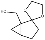 Spiro[bicyclo[3.1.0]hexane-2,2-[1,3]dioxolane]-1-methanol (9CI) Struktur