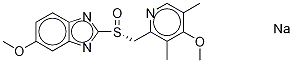 (R)-Omeprazole Sodium Salt Struktur