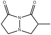 1H,7H-Pyrazolo[1,2-a]pyrazole-1,7-dione,  tetrahydro-2-methyl- Struktur