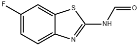 Formamide, N-(6-fluoro-2-benzothiazolyl)- (8CI) Struktur