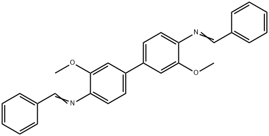 DIBENZAL-3,3'-DIANISIDINE Struktur