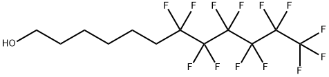 6-(PERFLUOROHEXYL)HEXANOL Struktur