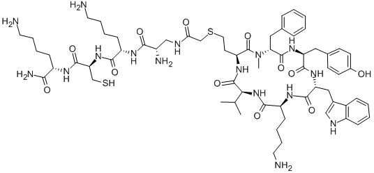 DEPREOTIDE Structure