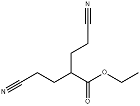 ETHYL 4-CYANO-2-(2-CYANOETHYL)BUTYRATE Struktur