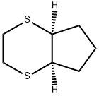 5H-Cyclopenta-p-dithiin,hexahydro-,cis-(8CI) Struktur