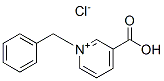 1-benzyl-3-carboxypyridinium chloride  Struktur