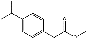 4-(1-METHYLETHYL)-BENZENEACETIC ACID METHYL ESTER Struktur