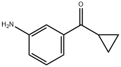 (3-AMINO-PHENYL)-CYCLOPROPYL-METHANONE Struktur