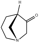 1-Azabicyclo[3.2.1]octan-6-one,(1R,5S)-(9CI) Struktur