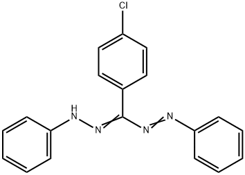 1,5-DIPHENYL-3-(4-CHLOROPHENYL)FORMAZAN Struktur