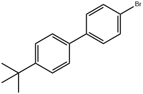 4-Bromo-4'-tert-butylbiphenyl Struktur