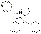 (±)-1-Benzyl-α,α-diphenyl-2-pyrrolidinemethanol Struktur