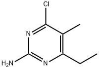 4-chloro-6-ethyl-5-MethylpyriMidin-2-aMine Struktur