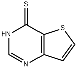 THIENO[3,2-D]PYRIMIDINE-4-THIOL Struktur