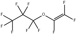 Heptafluoropropyl trifluorovinyl ether Structure