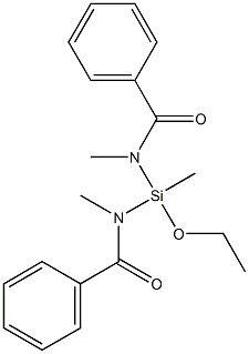 N,N'-(Ethoxymethylsilylen)bis[N-methylbenzamid]