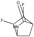 2-Azabicyclo[2.2.1]heptan-3-one,5,6-difluoro-,(exo,exo)-(9CI) Struktur