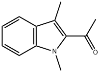 2-Acetyl-1,3-dimethyl-1H-indole Struktur