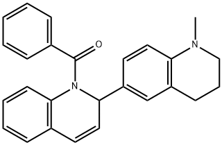 (1'-Methyl-1',2',3',4'-tetrahydro-2H-[2,6']biquinolinyl-1-yl)-phenyl-methanone Struktur