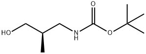 Carbamic acid, [(2R)-3-hydroxy-2-methylpropyl]-, 1,1-dimethylethyl ester (9CI) Struktur