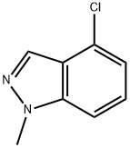 4-Chloro-1-methyl-1H-indazole Struktur