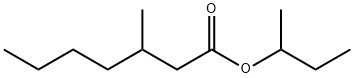 3-Methylheptanoic acid sec-butyl ester Struktur