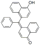 (4E)-4-[(4-hydroxynaphthalen-1-yl)-phenyl-methylidene]naphthalen-1-one Struktur