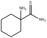 Cyclohexanecarbothioamide,  1-amino- Struktur