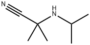 2-(ISOPROPYLAMINO)-2-METHYLPROPANENITRILE Struktur