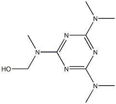 N-HYDROXYMETHYLPENTAMETHYLMELAMINE, 16269-01-5, 結構式