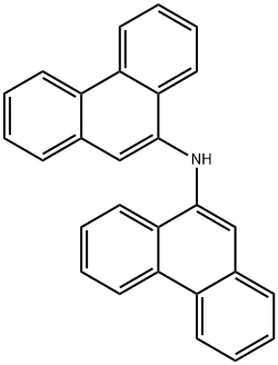 Di(phenanthrene-9-yl)amine Struktur