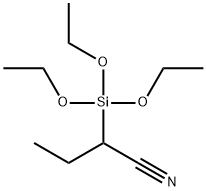 2-(triethoxysilyl)butyronitrile Struktur